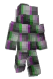 fpov Minecraft avatar full body