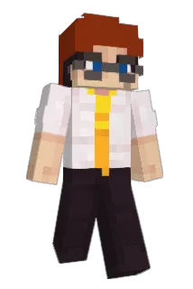 frackmented Minecraft avatar full body