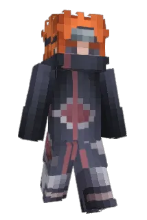 fractionali Minecraft avatar full body