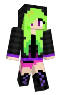 fraid Minecraft avatar full body