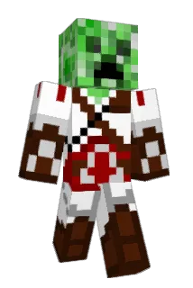freakified Minecraft avatar full body