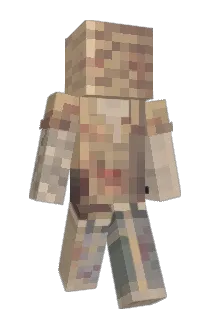 friandise Minecraft avatar full body