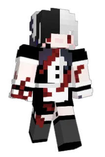 frisk2Papyrus Minecraft avatar full body