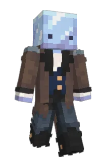 frost_orange01 Minecraft avatar full body