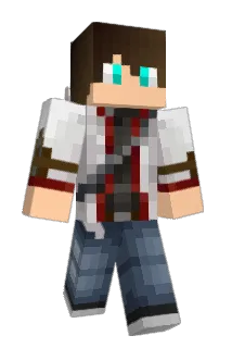 frostyQc Minecraft avatar full body