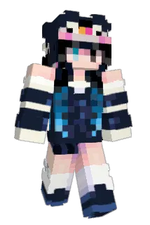 frostybluerose14 Minecraft avatar full body