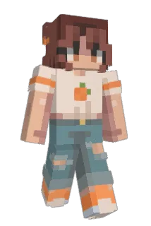fruitista Minecraft avatar full body