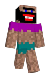 fudgem Minecraft avatar full body