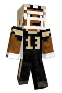 fudgeoman Minecraft avatar full body