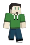 fudzy Minecraft avatar full body
