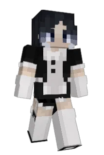 fuflovesaku Minecraft avatar full body