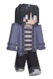 fujoshibunny Minecraft avatar full body