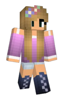 funky_wombat Minecraft avatar full body