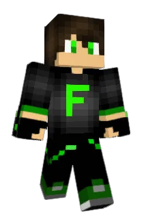 funnyWal Minecraft avatar full body
