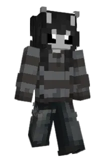 fushiguroul Minecraft avatar full body