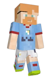 futstar24 Minecraft avatar full body
