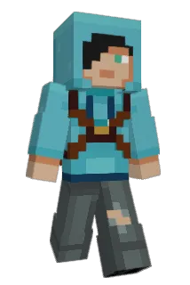 futuriste Minecraft avatar full body