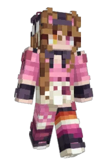 fuzzychloe Minecraft avatar full body