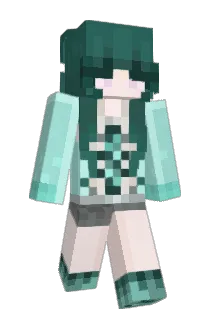 fwiish Minecraft avatar full body