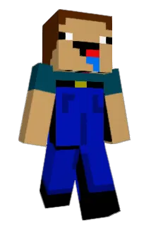 galavic Minecraft avatar full body