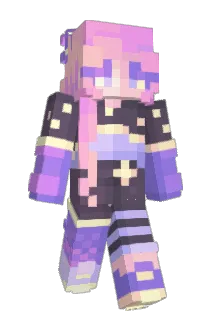 galaxy_moon3 Minecraft avatar full body