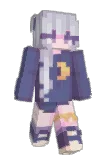 galaxypuppygirl Minecraft avatar full body