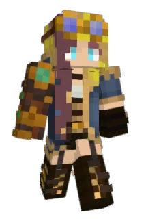 galixywolf Minecraft avatar full body