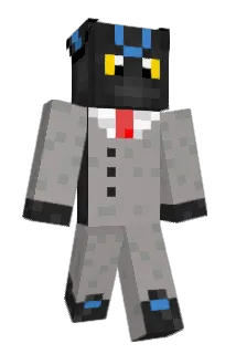 gamekidd Minecraft avatar full body
