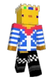 ganggoat Minecraft avatar full body