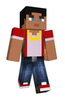 gansta_boy Minecraft avatar full body