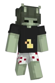 garbocore Minecraft avatar full body