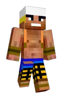 garrazinha Minecraft avatar full body