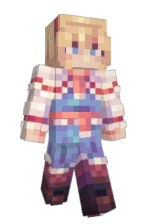 gastonqa Minecraft avatar full body