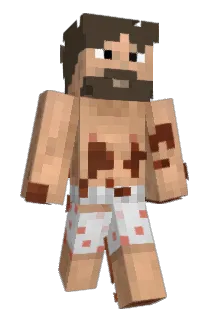 geekbargage Minecraft avatar full body