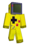 gemobj Minecraft avatar full body