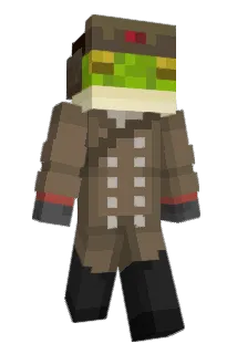 gh0stypeach Minecraft avatar full body
