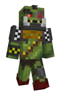 ghazghull_thraka Minecraft avatar full body
