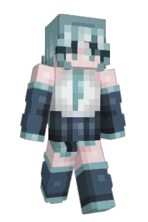 ghost_lily Minecraft avatar full body