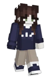 ghostalong Minecraft avatar full body