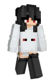 ghostaphobic Minecraft avatar full body