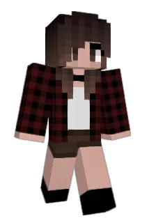 ghostgrl Minecraft avatar full body