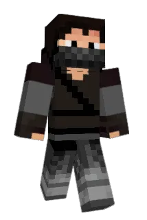 ghostlokk Minecraft avatar full body