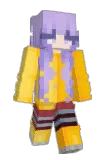 ghoulentine Minecraft avatar full body