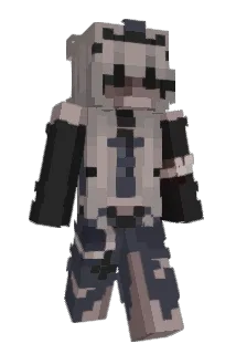 ghoulishlevii Minecraft avatar full body