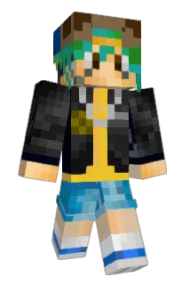 giafont Minecraft avatar full body