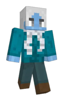 gilbertisblue Minecraft avatar full body
