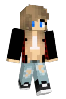 gingerbooland Minecraft avatar full body