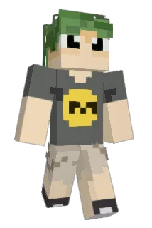 gingergabse Minecraft avatar full body