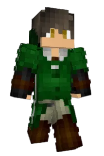 gingerjam Minecraft avatar full body