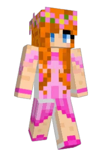 gingermynx Minecraft avatar full body